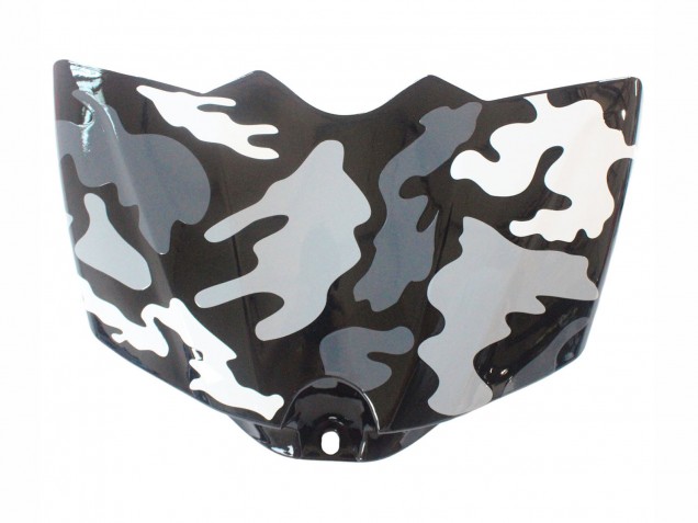 Carenados Moto Yamaha YZF 1000 R1 2007-2008 - Gris Blanco Camouflage Tiburón