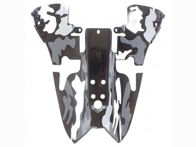 Carenados Moto Yamaha YZF 1000 R1 2007-2008 - Gris Blanco Camouflage Tiburón