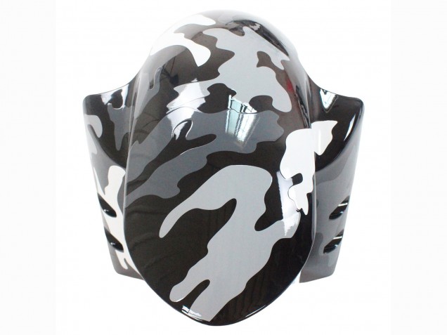 Carenados Moto Yamaha YZF 1000 R1 2007-2008 - Gris Blanco Camouflage Tiburón