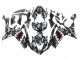 Carenados Moto Yamaha YZF 1000 R1 2007-2008 - Gris Blanco Camouflage Tiburón