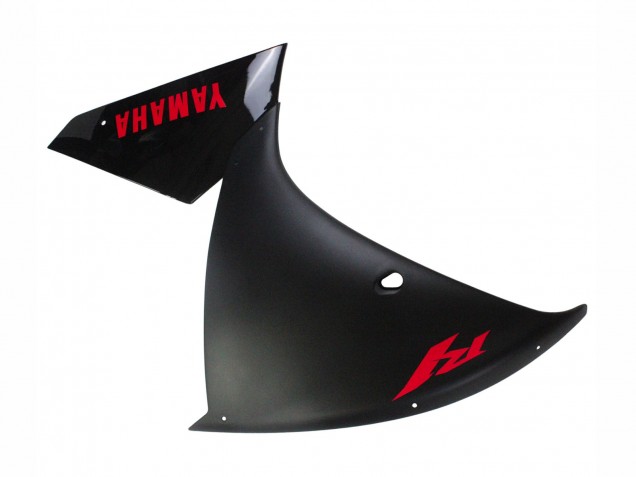 Carenado Moto Yamaha YZF 1000 R1 2009-2011 - Negro Mate Rojo Calcomanía