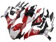 Carenados Moto Yamaha YZF 1000 R1 2020-2025 - Blanco Rojo Negro Milwaukee