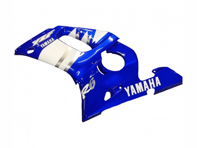 Carenados Moto Yamaha YZF 600 R6 1998-2002 - Azul Blanco