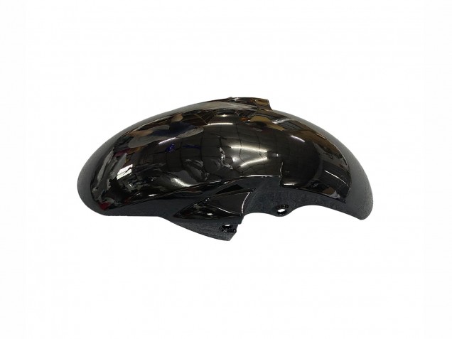 Carenados Moto Yamaha YZF R6 2003-2004 - Negro Brillante Oro Calcomanías