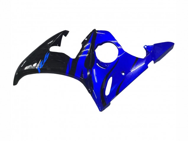 Carenados Moto Yamaha YZF R6S 2006-2009 - Azul Negro Brillante