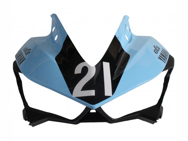 Carenados Moto Yamaha YZF R3/R25 2015-2018 - Azul Claro Negro Yamalube 21