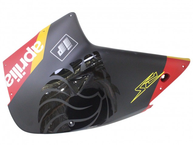 Carenados Moto Aprilia RS125 2000-2005 - Negro Rojo Amarillo