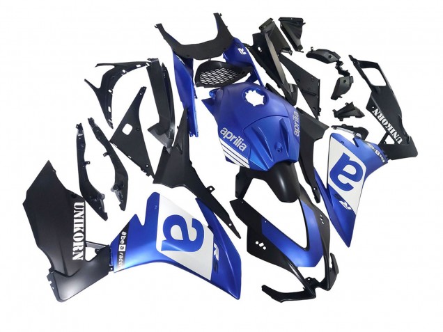 Carenados Moto Aprilia RS4 50 125 2012-2019 - Azul Blanco Negro Mate