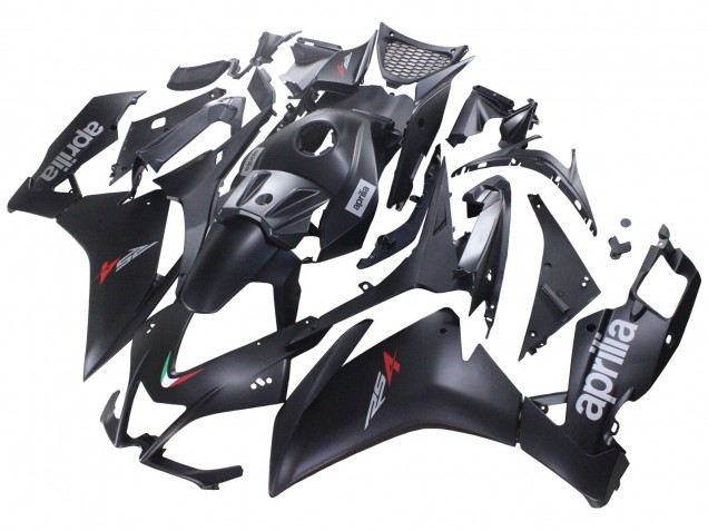Carenado Moto Aprilia RS4 50 125 2012-2019 - Negro Mate