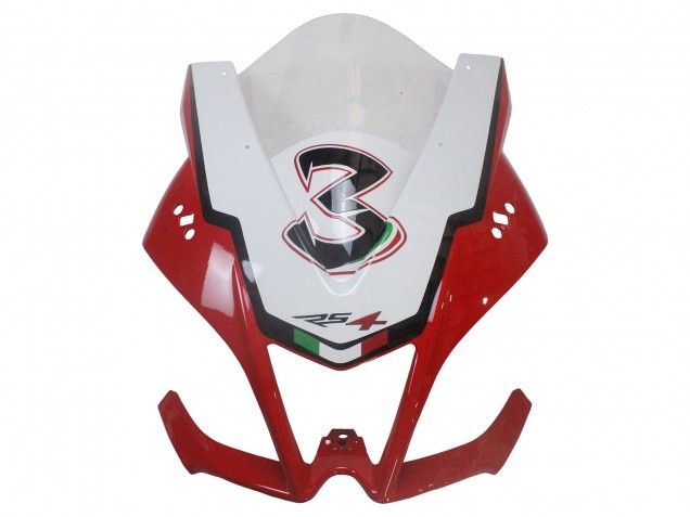 Kits Carenado Moto Aprilia RS4 50 125 2012-2019 - Blanco Rojo Verde Amarillo Alitalia