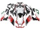 Carenados Moto Aprilia RS4 50 125 2012-2019 - Blanco Rojo Verde Negro Brillante