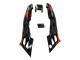 Carenados Moto Honda CBR600 F2 1991-1994 - Naranja Negro Brillante