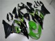 Carenados Moto Kawasaki ZX6R 2013-2018 - Verde Amarillo Negro Brillante Negro Mate