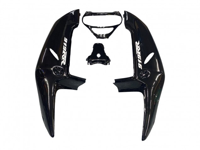 Carenados Moto Honda CBR900RR 919 1998-1999 - Negro Brillante Blanco Calcomanías