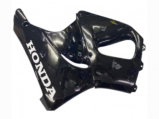 Carenados Moto Honda CBR900RR 919 1998-1999 - Negro Brillante Blanco Calcomanías