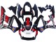 Carenados Moto Honda CBR900RR 929 2000-2001 - Rojo Blanco Negro Brillante PlayStation 2