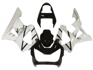 Carenados Moto Honda CBR900RR 929 2000-2001 - Blanco Negro Brillante