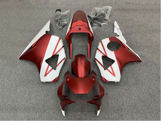 Carenados Moto Honda CBR900RR 954 2002-2003 - Blanco Rojo