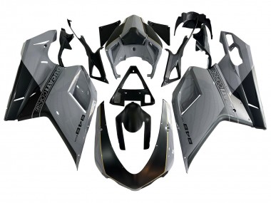 Carenados Moto Ducati 848 2007-2014 - Plata Oro Negro Mate