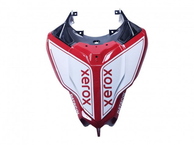 Carenados Moto Ducati 848/1098/1198 2007-2014 - Blanco Rojo Negro Brillante Valsir Xerox