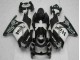 Carenados Moto Kawasaki EX250 2008-2012 - Negro Brillante Blanco West