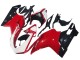 Carenados Moto Ducati 1098 2007-2014 - Blanco Rojo Negro Brillante