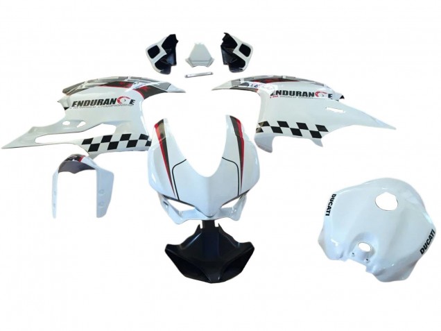 Carenados Moto Ducati 959/1299 2015-2020 - Blanco Rojo Negro