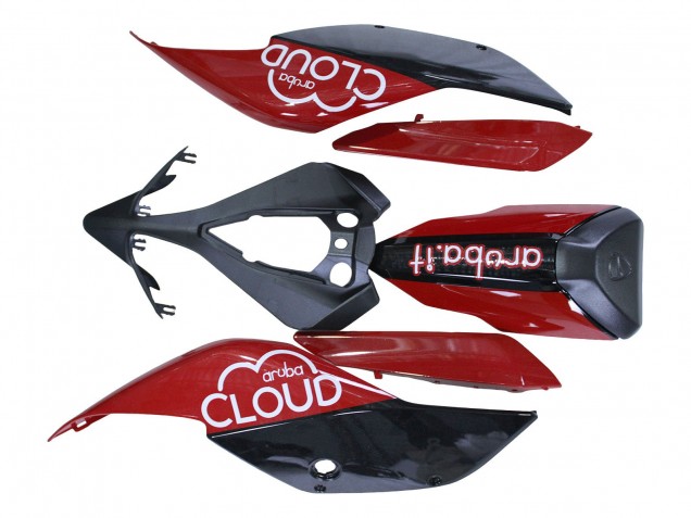 Carenados Moto Ducati 959/1299 2015-2020 - Blanco Rojo Negro Aruba 7