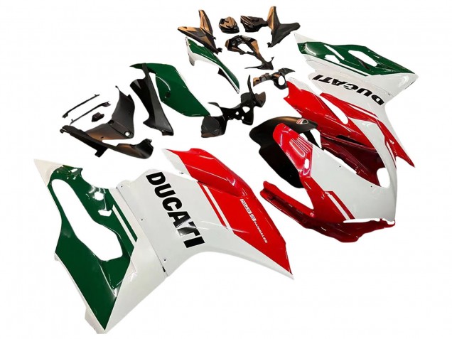 Carenados Moto Ducati 1299 2015-2020 - Blanco Rojo Verde Negro Mate