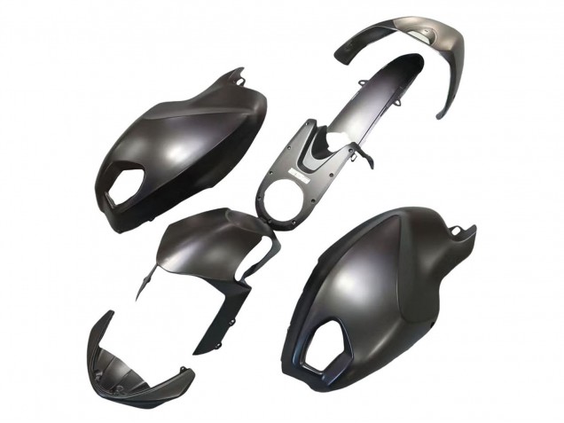 Carenado Moto Ducati Monster 696 796 1100 1100S 2008-2012 - Negro Mate