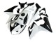 Carenados Moto Honda CBR125R 2002-2006 - Blanco Negro Brillante