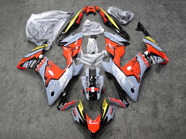 Carenados Moto Honda CBR500R 2013-2015 - Nardo Gris Brillante Amarillo Negro Brillante Repsol HRC Rojo Bull