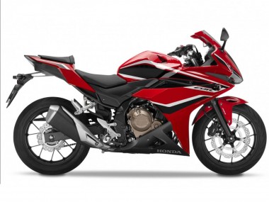 Carenados Moto Honda CBR500R 2016-2018 - Rojo Negro