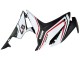 Carenados Moto Honda CBR500R 2016-2018 - Blanco Rojo Negro Mate