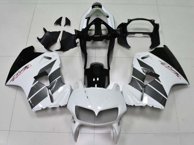 Carenados Moto Honda VFR 800 1998-2001 - Blanco Negro