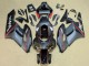 Carenados Moto Honda CBR1000RR 2004-2005 - Negro Brillante Gris Brillante Rojo Raya