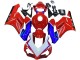Carenados Moto Honda CBR1000RR 2004-2005 - Rojo Azul Blanco Negro Motul