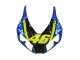 Carenados Moto Honda CBR1000RR 2006-2007 - Azul Fluorescent Verde Negro Brillante Tiburón 46