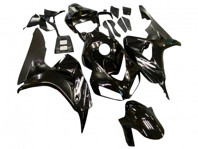 Carenados Moto Honda CBR1000RR 2006-2007 - Negro Brillante Negro Mate