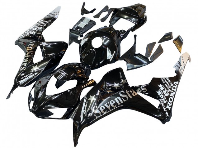 Carenados Moto Honda CBR1000RR 2006-2007 - Negro Brillante Oro SevenStars