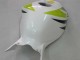 Carenados Moto Honda CBR1000RR 2006-2007 - Blanco Verde Negro Brillante Hannspree 52