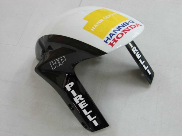 Carenados Moto Honda CBR1000RR 2006-2007 - Blanco Verde Negro Brillante Hannspree 52