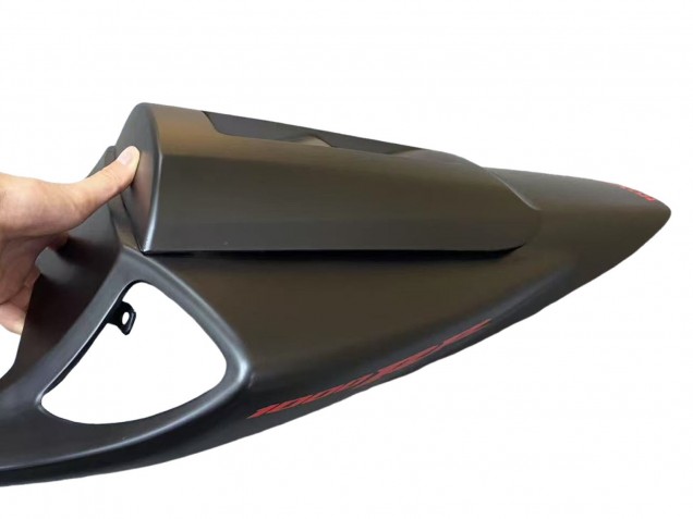 Carenados Moto Honda CBR1000RR 2006-2007 - Negro Mate Rojo Calcomanías