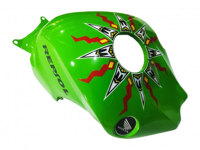 Carenados Moto Honda CBR1000RR 2008-2011 - Verde Naranja Negro Brillante Rossi Michelin 46