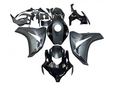 Carenados Moto Honda CBR1000RR 2008-2011 - Gris Negro Brillante