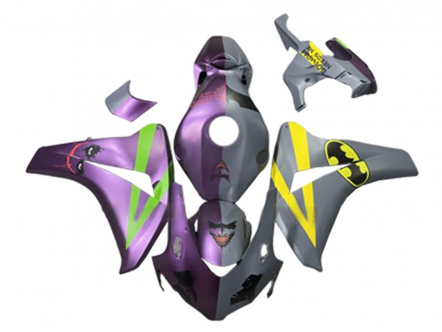 Carenados Moto Honda CBR1000RR 2008-2011 - Púrpura Verde Gris Amarillo