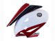 Carenados Moto Honda CBR1000RR 2008-2011 - Blanco Rojo Negro Brillante Carrera 24
