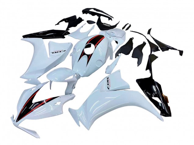 Carenados Moto Honda CBR1000RR 2012-2016 - Blanco Negro Brillante