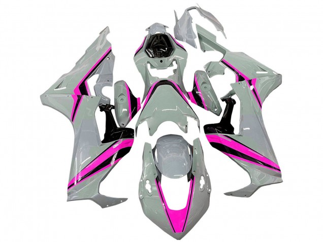 Carenados Moto Honda CBR1000RR 2017-2024 - Blanco Rosa Negro