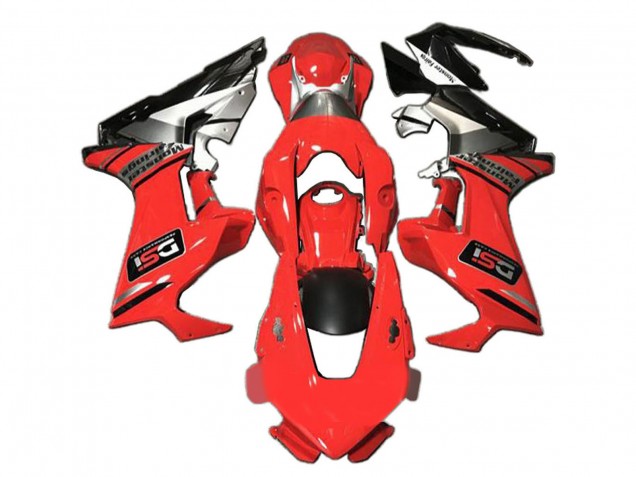 Carenados Moto Honda CBR1000RR 2017-2024 - Rojo Blanco Plata Negro Brillante DSI